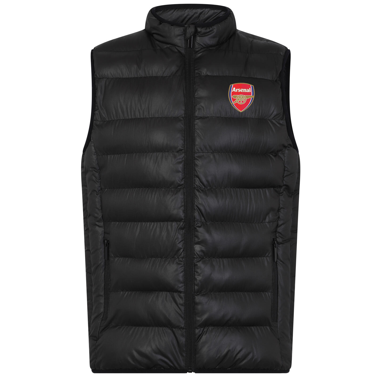 ARSENAL Arsenal FC Mens Gilet Jacket Body Warmer Padded OFFICIAL Football Gift