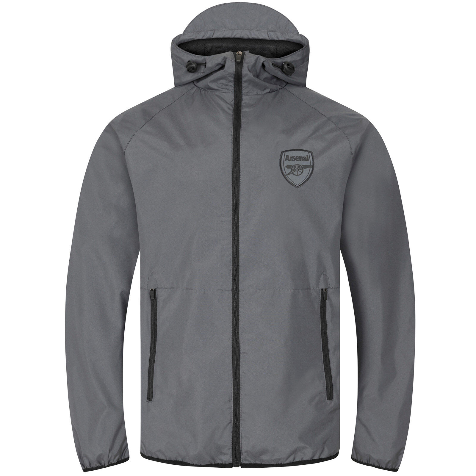 ARSENAL Arsenal FC Mens Jacket Shower Windbreaker OFFICIAL Football Gift