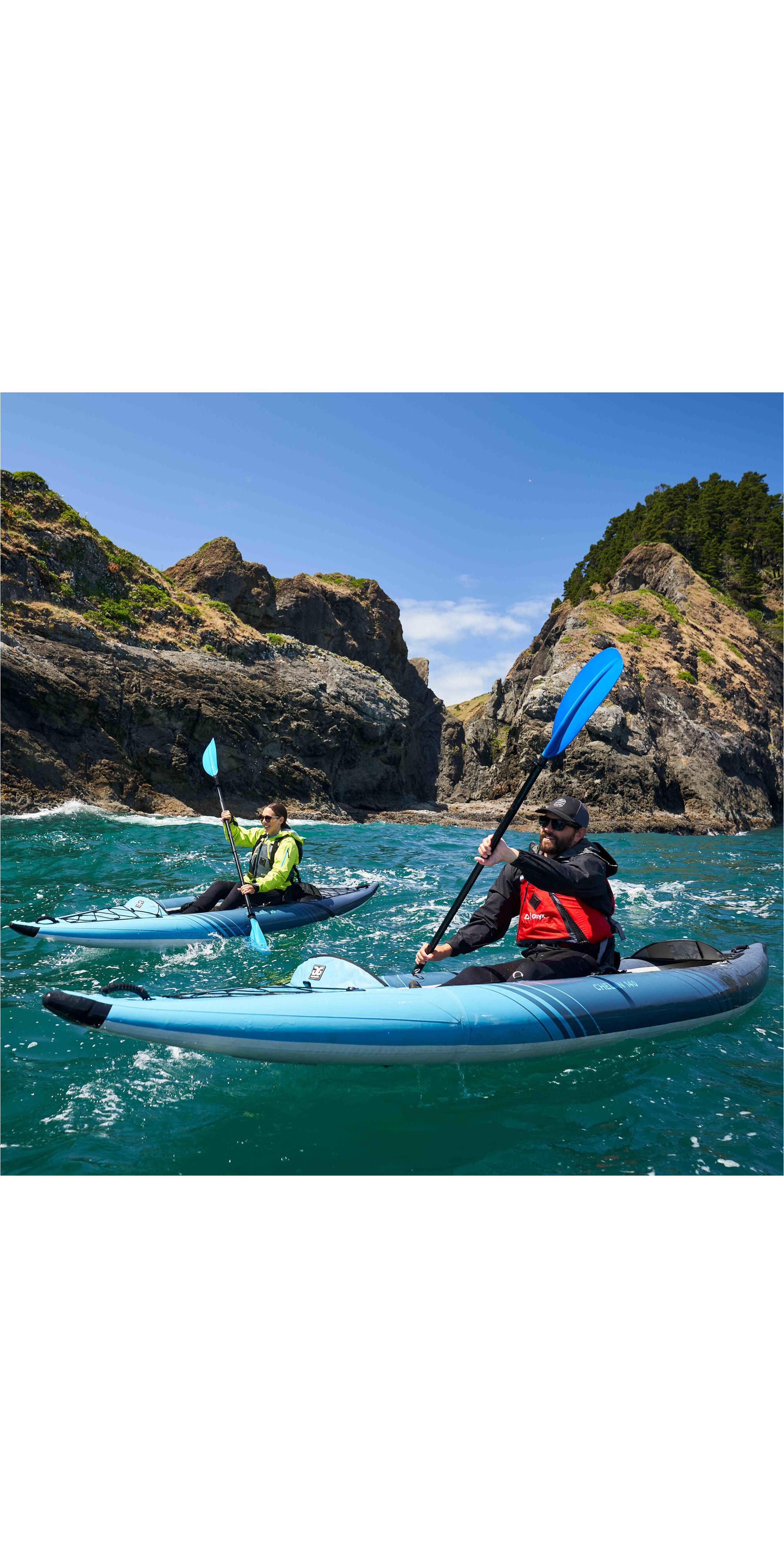 Chelan 140 2 Person Inflatable Kayak 3/6