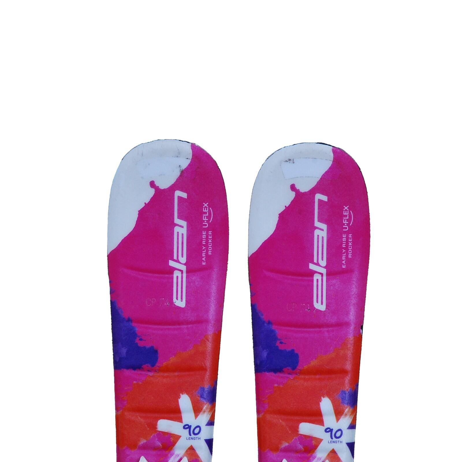 RECONDITIONNE - Ski Junior Elan Sky + Fixations 2/4