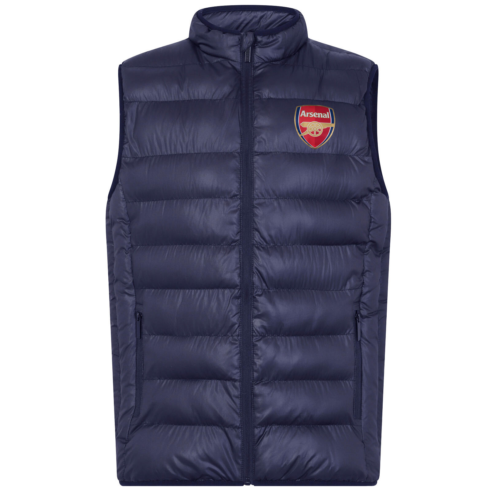 ARSENAL Arsenal FC Mens Gilet Jacket Body Warmer Padded OFFICIAL Football Gift