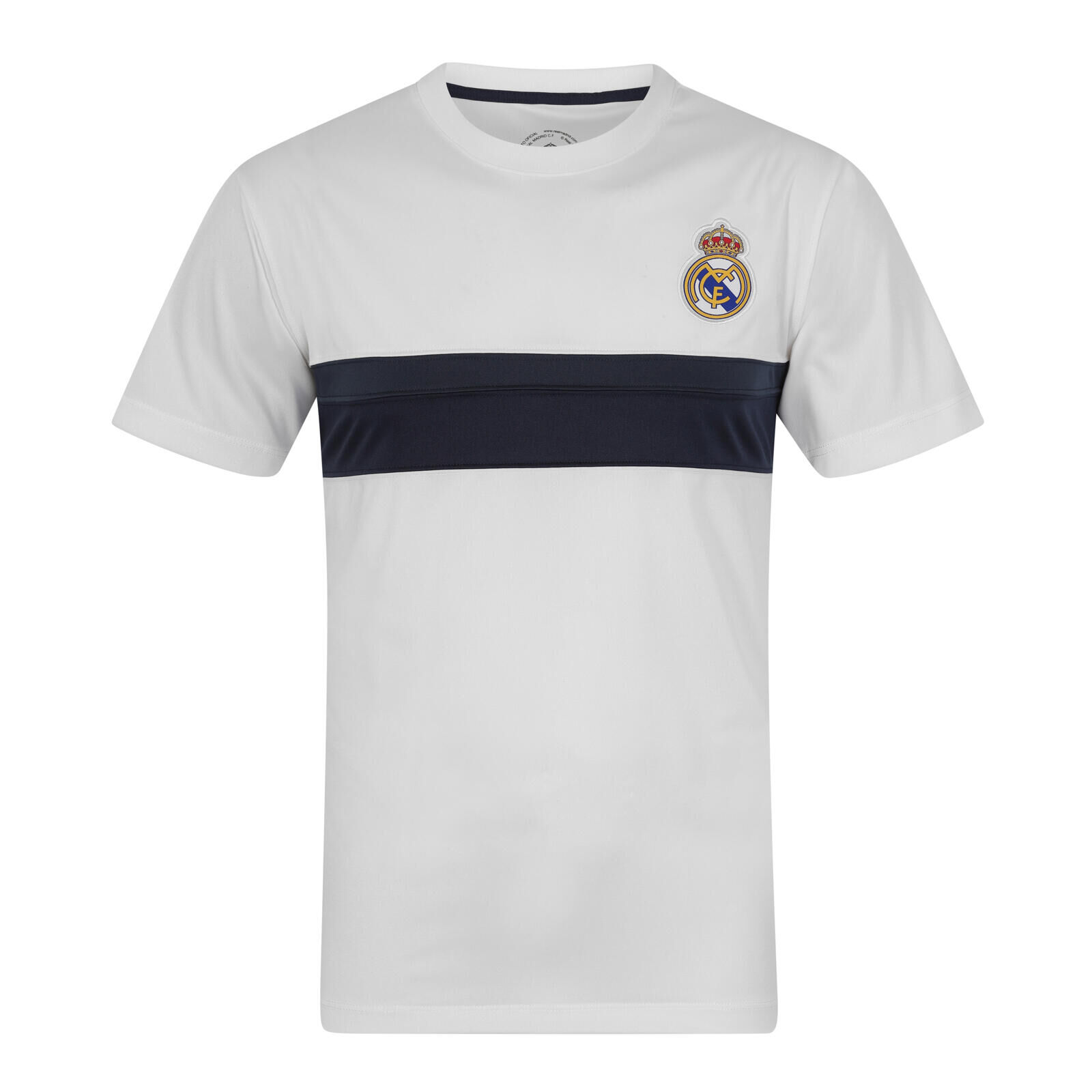 REAL MADRID Real Madrid Mens T-Shirt Poly Training Kit OFFICIAL Football Gift