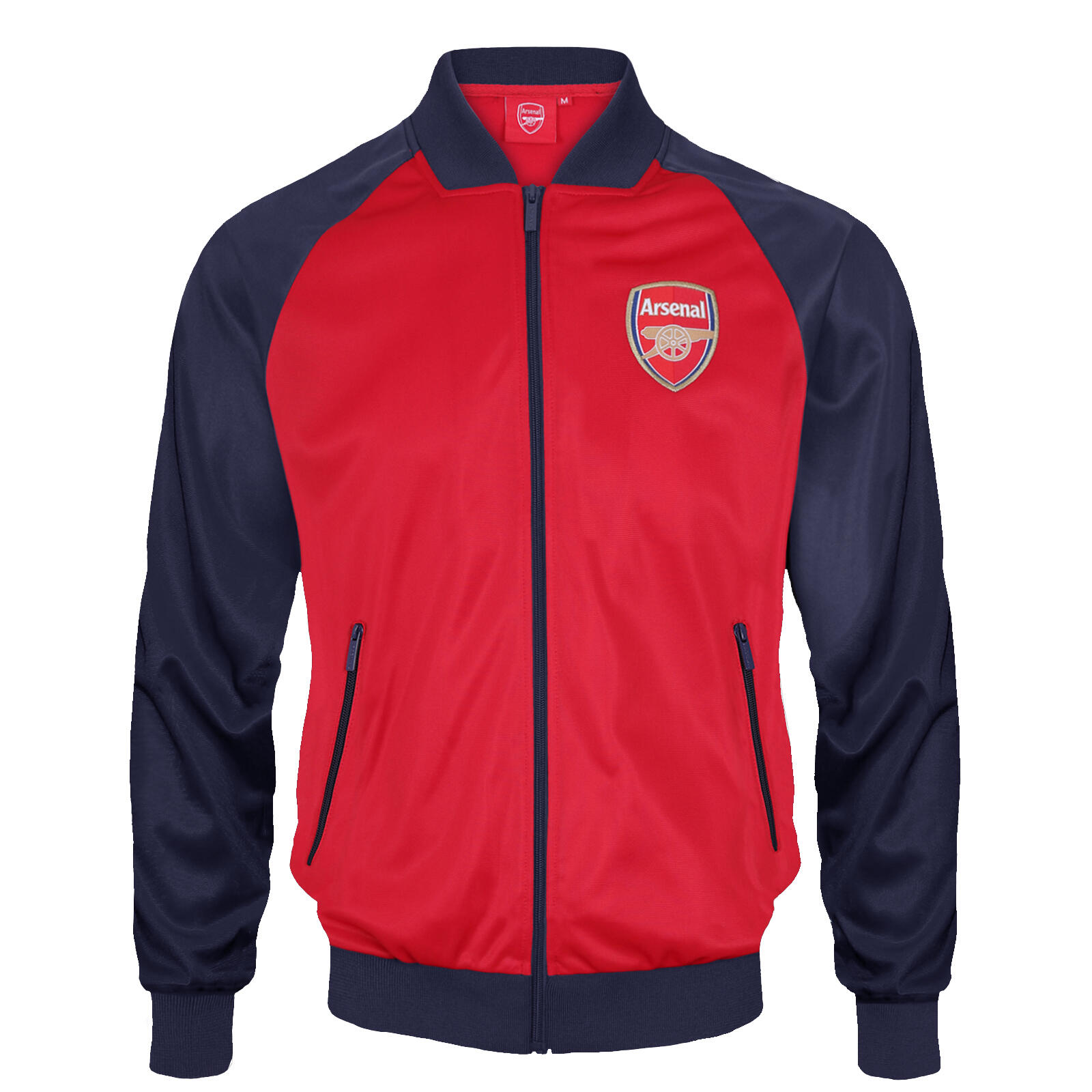 ARSENAL Arsenal FC Mens Jacket Track Top Retro OFFICIAL Football Gift