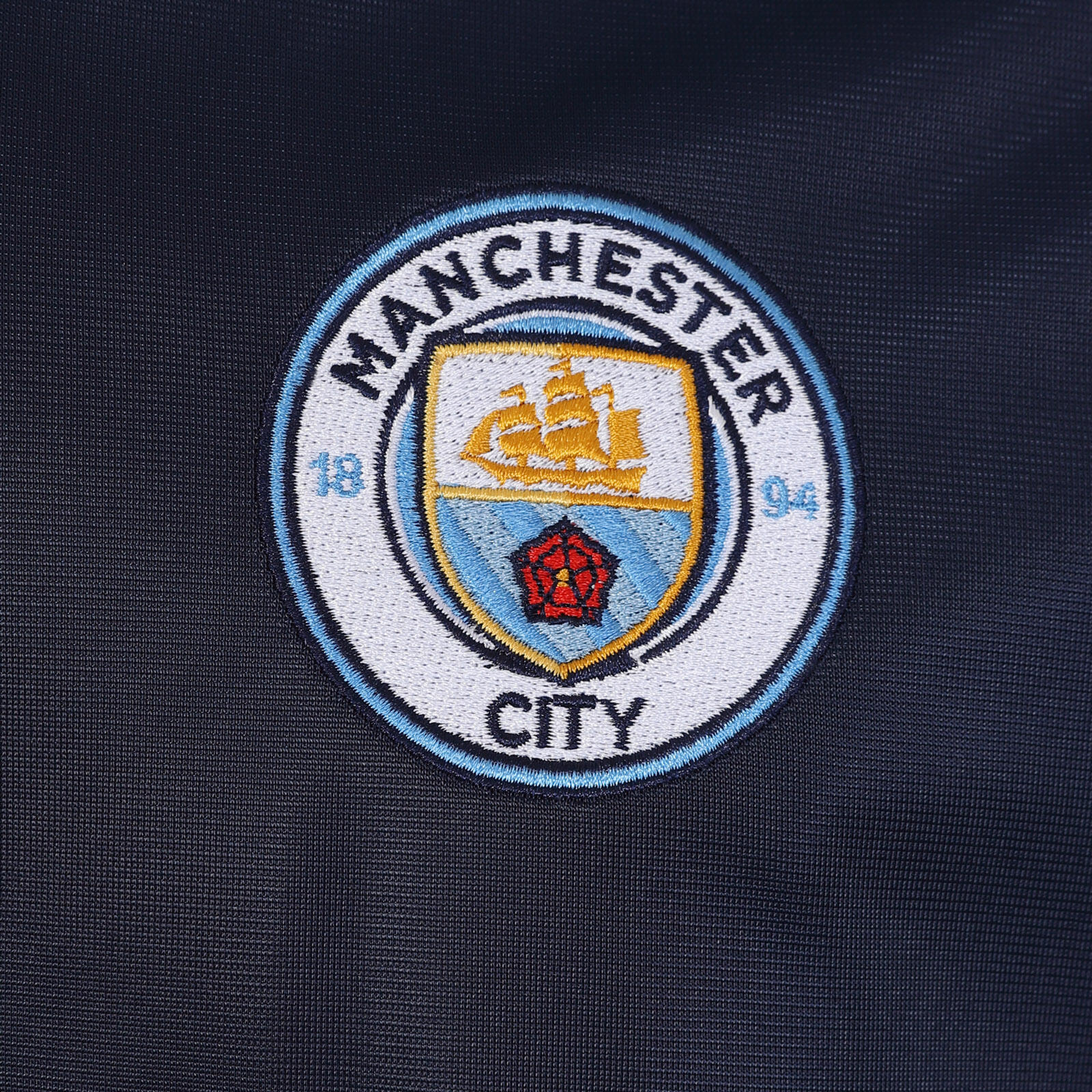 Manchester City Mens Jacket Track Top Retro OFFICIAL Football Gift 3/5