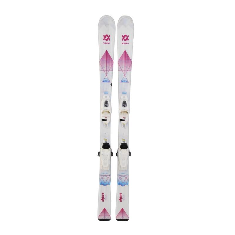 RECONDITIONNE - Ski Junior Volkl Chica + Fixations - BON
