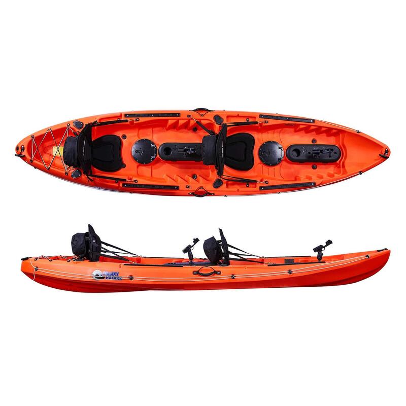 Galaxy Kayaks Tandem Vista HV mit Voyager Sitzen