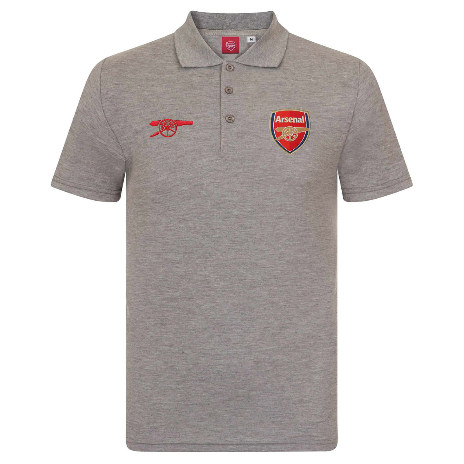 Arsenal FC Mens Polo Shirt Crest OFFICIAL Football Gift 1/5