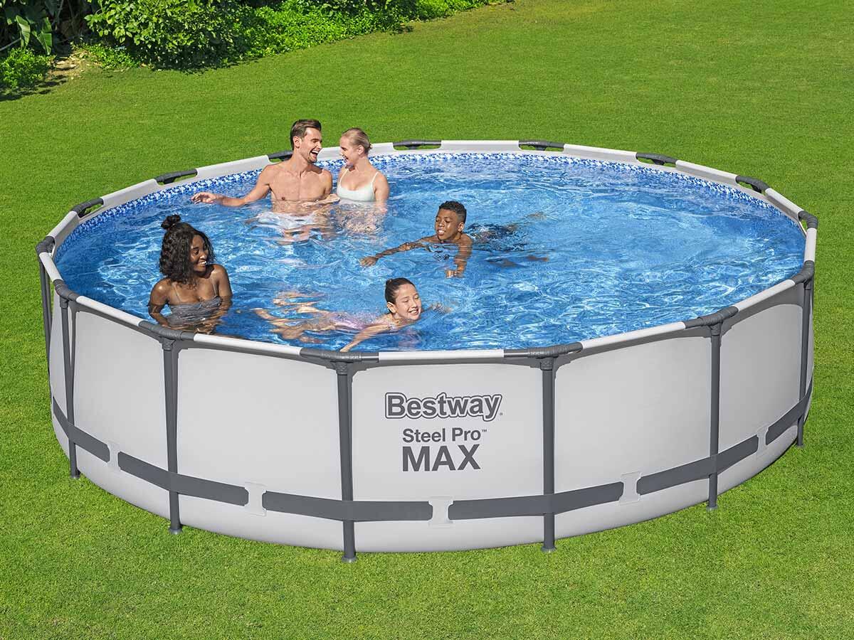 Piscine tubulaire Steel Pro Max ronde 4,57 x 1,07 m 2/7