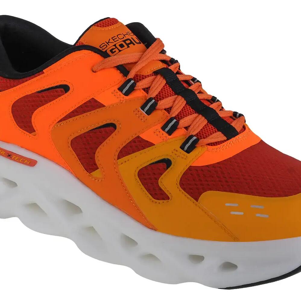 Running shoes Male Skechers Go Run Swirl Techsurge Orange