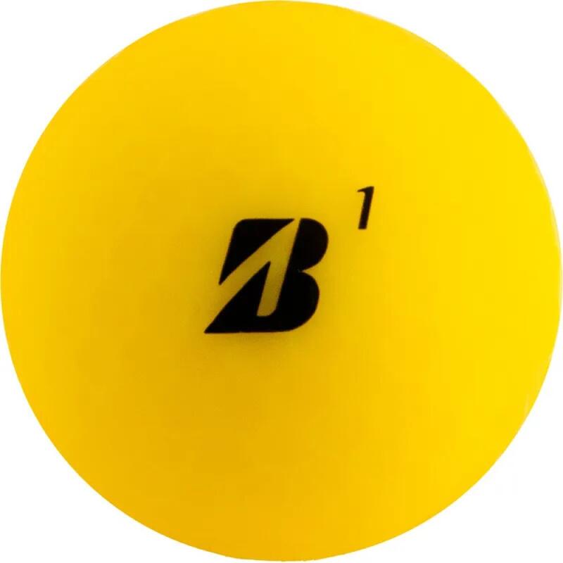 Caixa de 12 bolas de golfe E12 Contact Bridgestone amarelo
