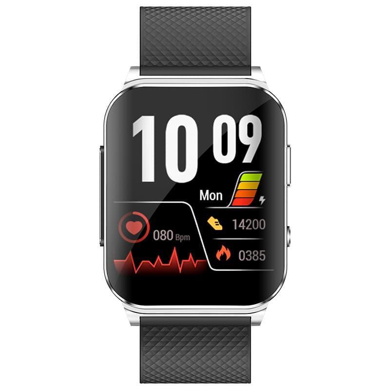 Smartwatch iSEN EP03, 1.83inch IPS HD, ECG, Ritm cardiac, Presiune sanguina, Gli