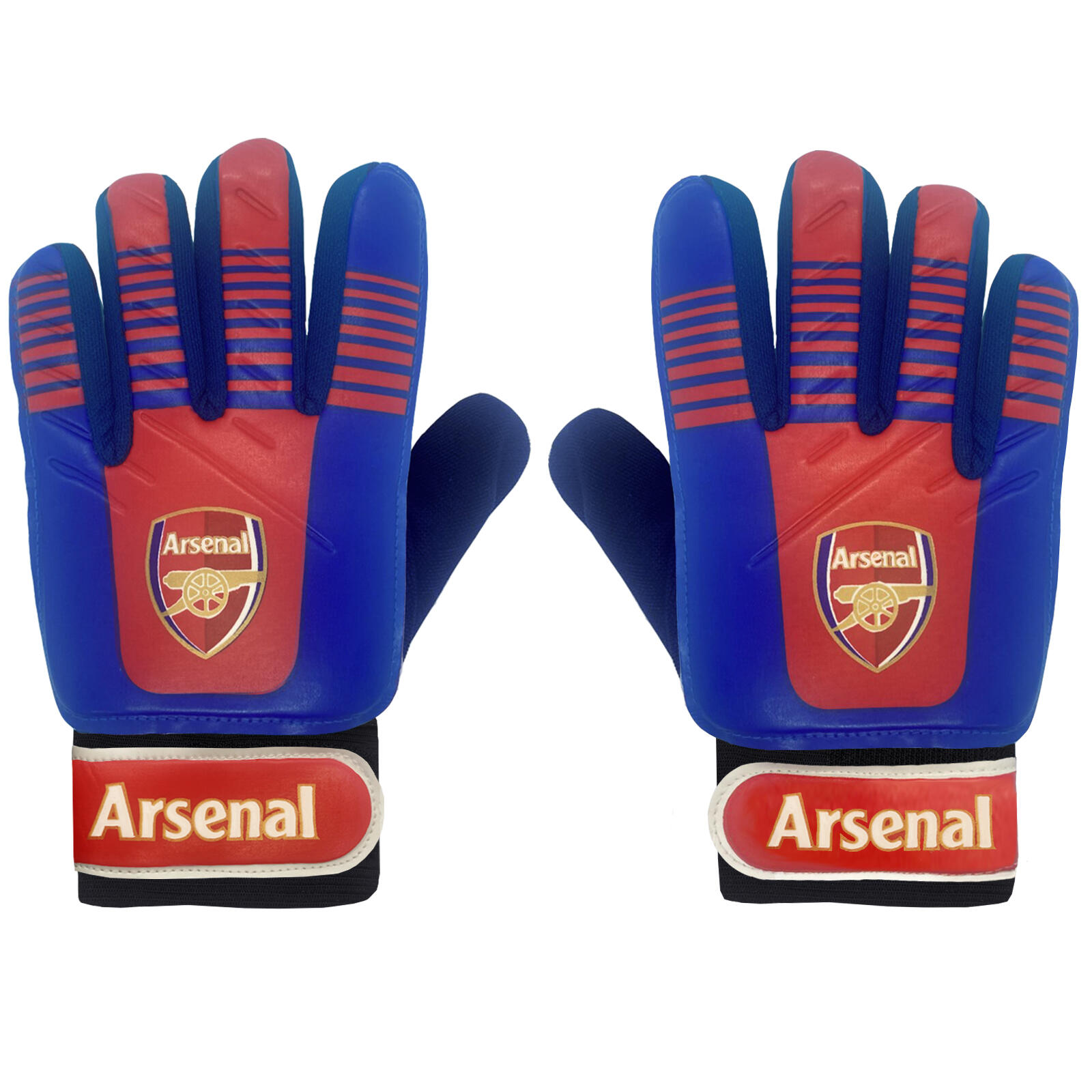 Arsenal FC Boys Gloves Goalie Goalkeeper Kids Youths OFFICIAL Football Gift 2/5