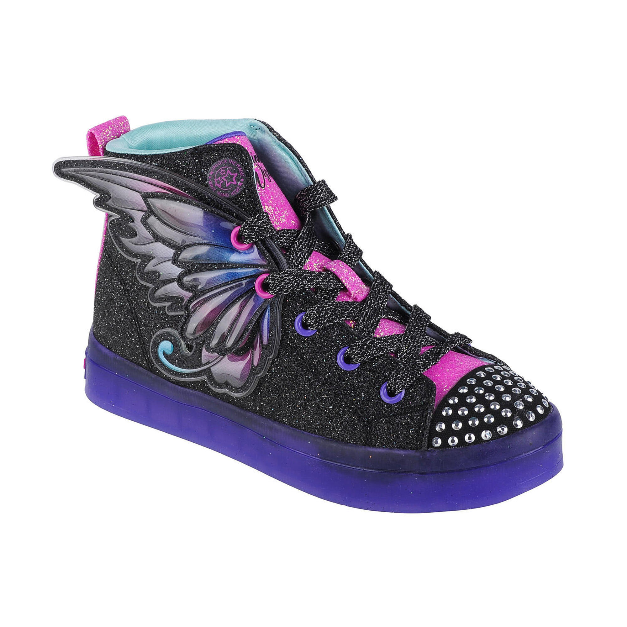 Skechers - Baskets Pour Filles Skechers Twi-lites 2.0-twinkle Wishes - Baskets - Noir - 31 - Decathlon
