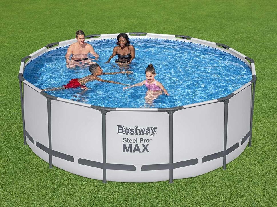 Basen ogrodowy stelażowy 396x122 cm Bestway 5618W