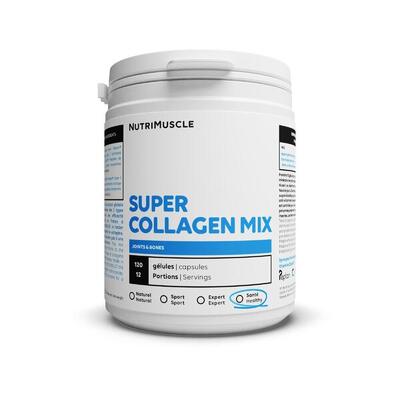 Collageen - super collageen mix (120 capsules)