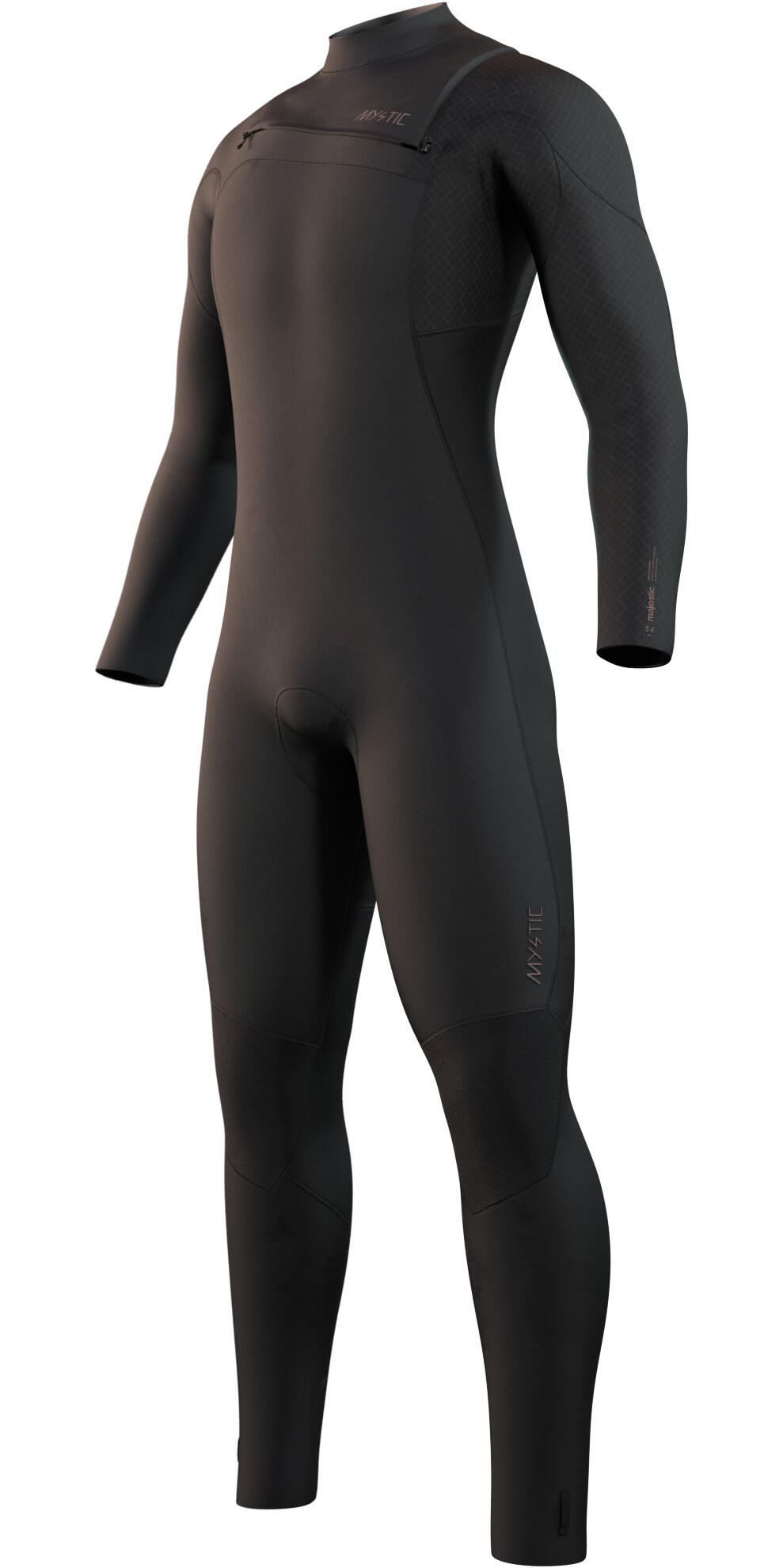 MYSTIC Majestic Wetsuit 3/2mm Frontzipip Zwart 1/7