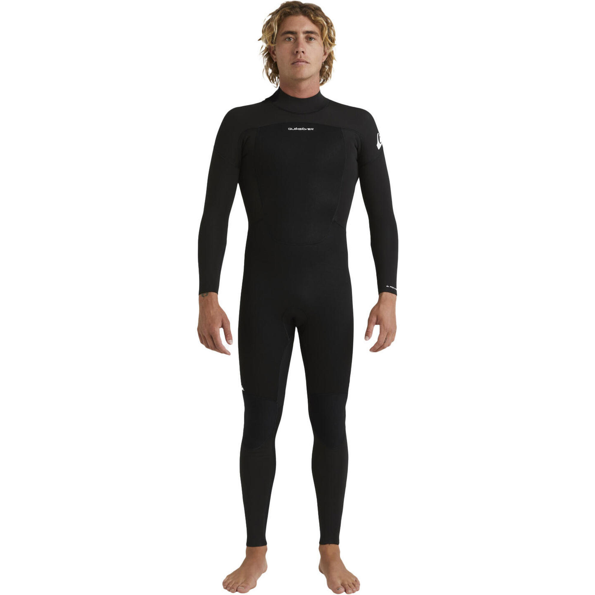 Quiksilver - 2024 Hommes Prologue 5/4/3mm Gbs Back Zip Combinaison Néoprène - Combinaison De Surf - Noir - Decathlon