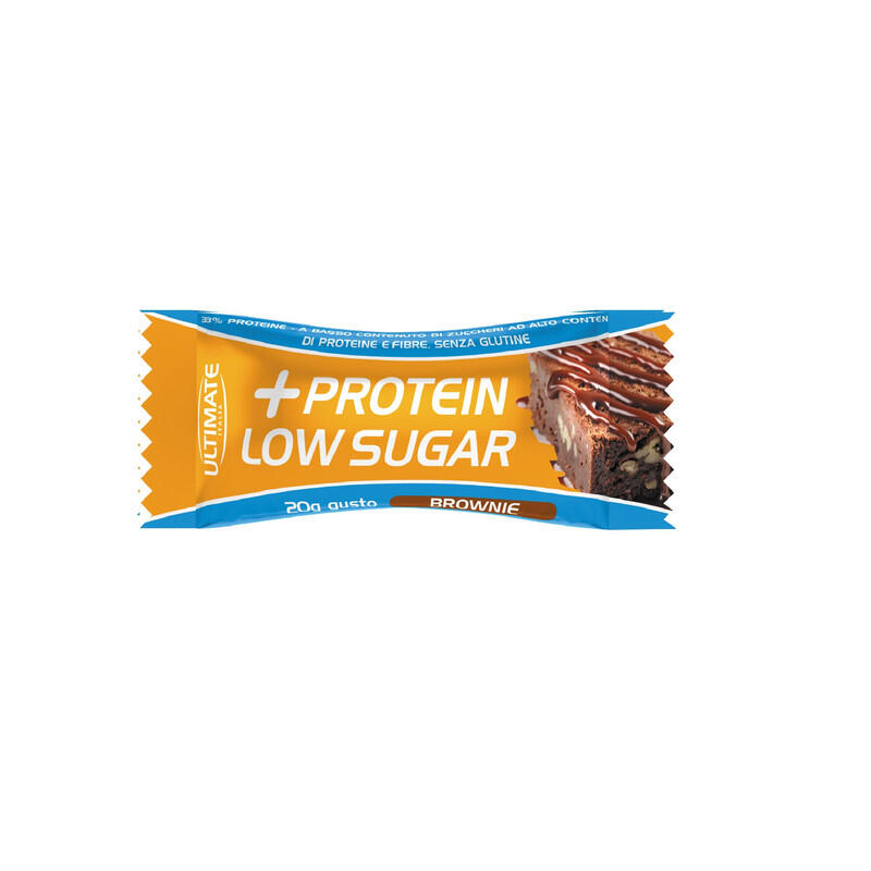 Integratore alimentare - BARRETTE MINI + PROTEIN LOW SUGAR BROWNIE – 7pz da 20g