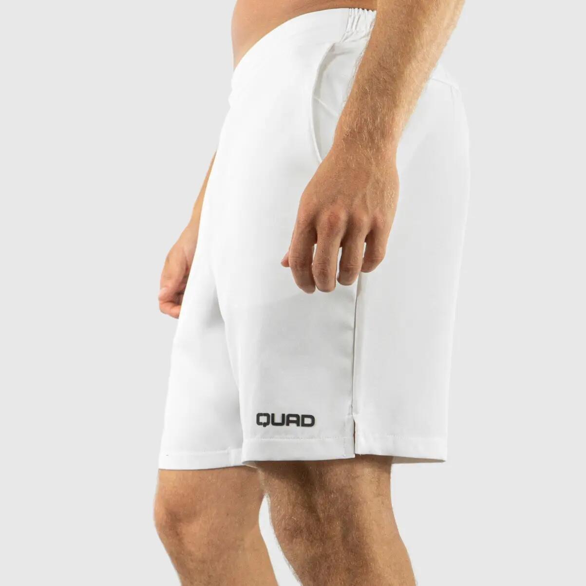 Quad Court Shorts - Men’s White Padel Shorts 2/5
