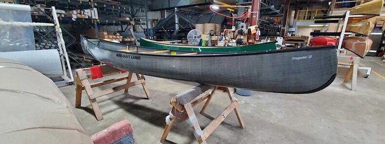 Kanadyjka do pływania Nova craft Prospector 16 Tuffstuff canoe lekka 4/4