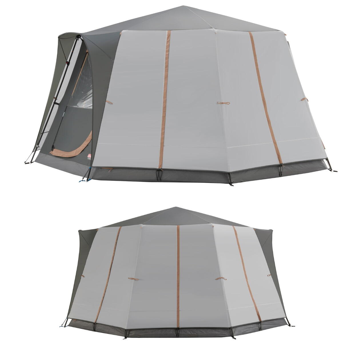 Tente Coleman 8 personnes Octagon Gris 3/7