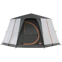 Tente Coleman 8 personnes Octagon Gris