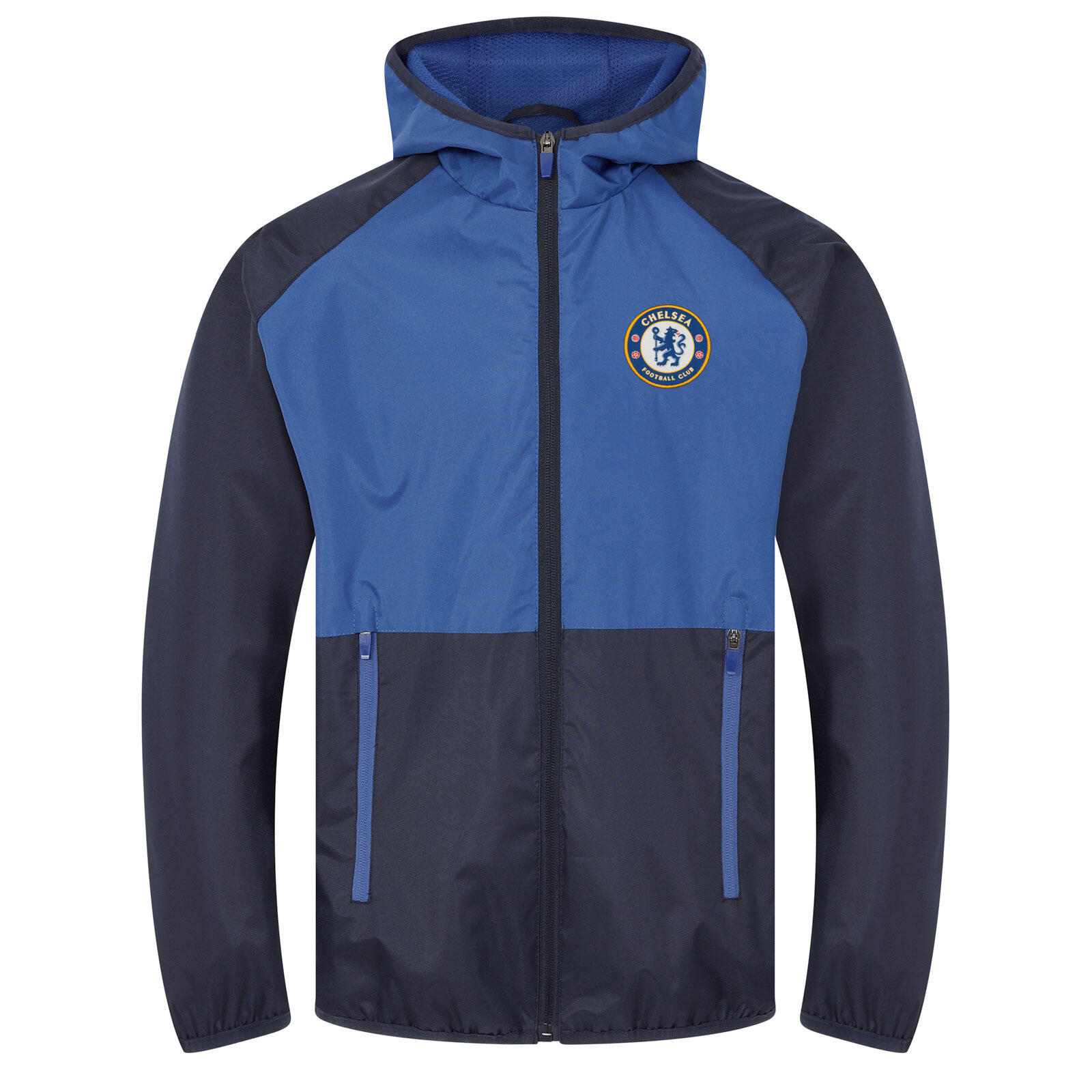 CHELSEA Chelsea FC Mens Jacket Shower Windbreaker OFFICIAL Football Gift