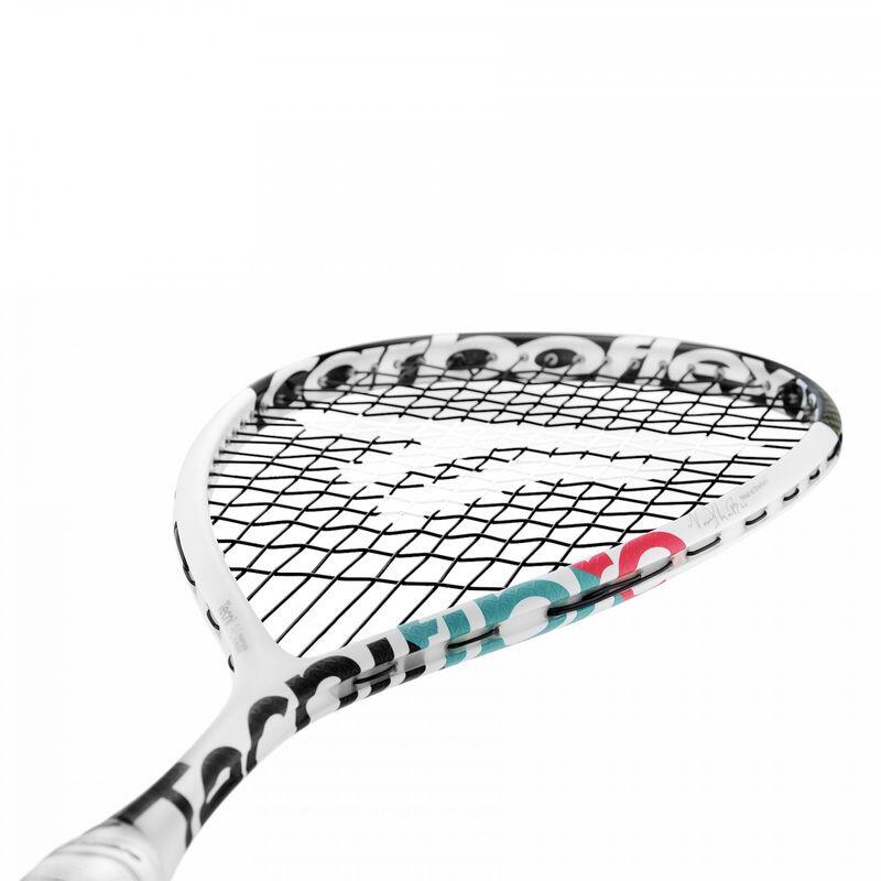 Carboflex 125 NS X-Top (2022)  Adulte Raquette de Squash - Blanc/Noir