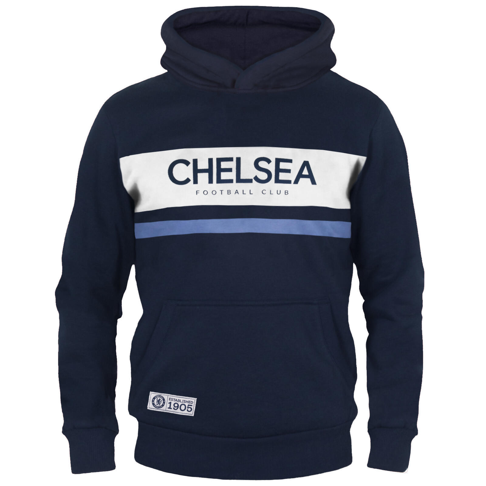 Chelsea FC Boys Hoody Fleece Graphic Kids OFFICIAL Football Gift 1/3