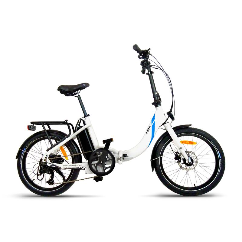 Urbanbiker Mini | VAE pliable | 100KM Autonomie | Blanc | 20"