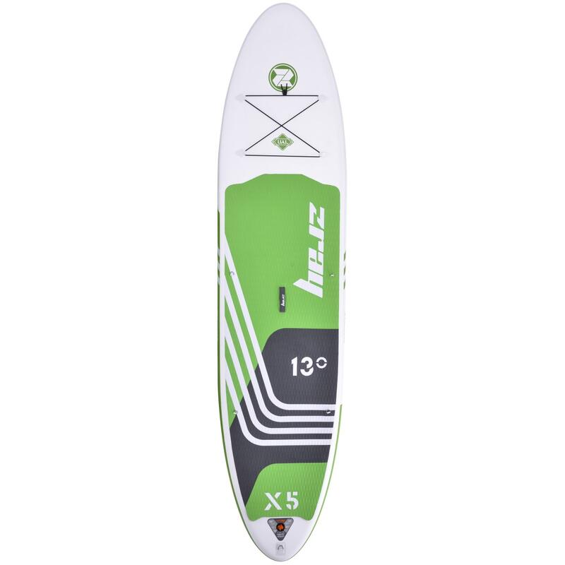 SUP Inflable X-Rider X5 13' Dropstitch -150kg 396x91x15cm(13'x36x6") Verde