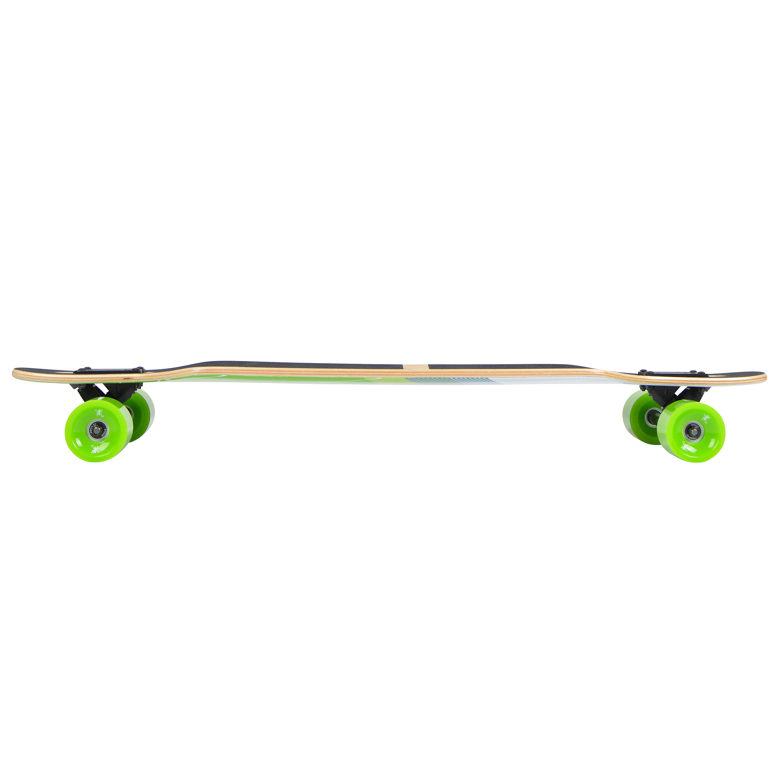 Longboard 36" Edición Especial, ABEC Alta Velocidad, Drop-Through Freeride 4/6