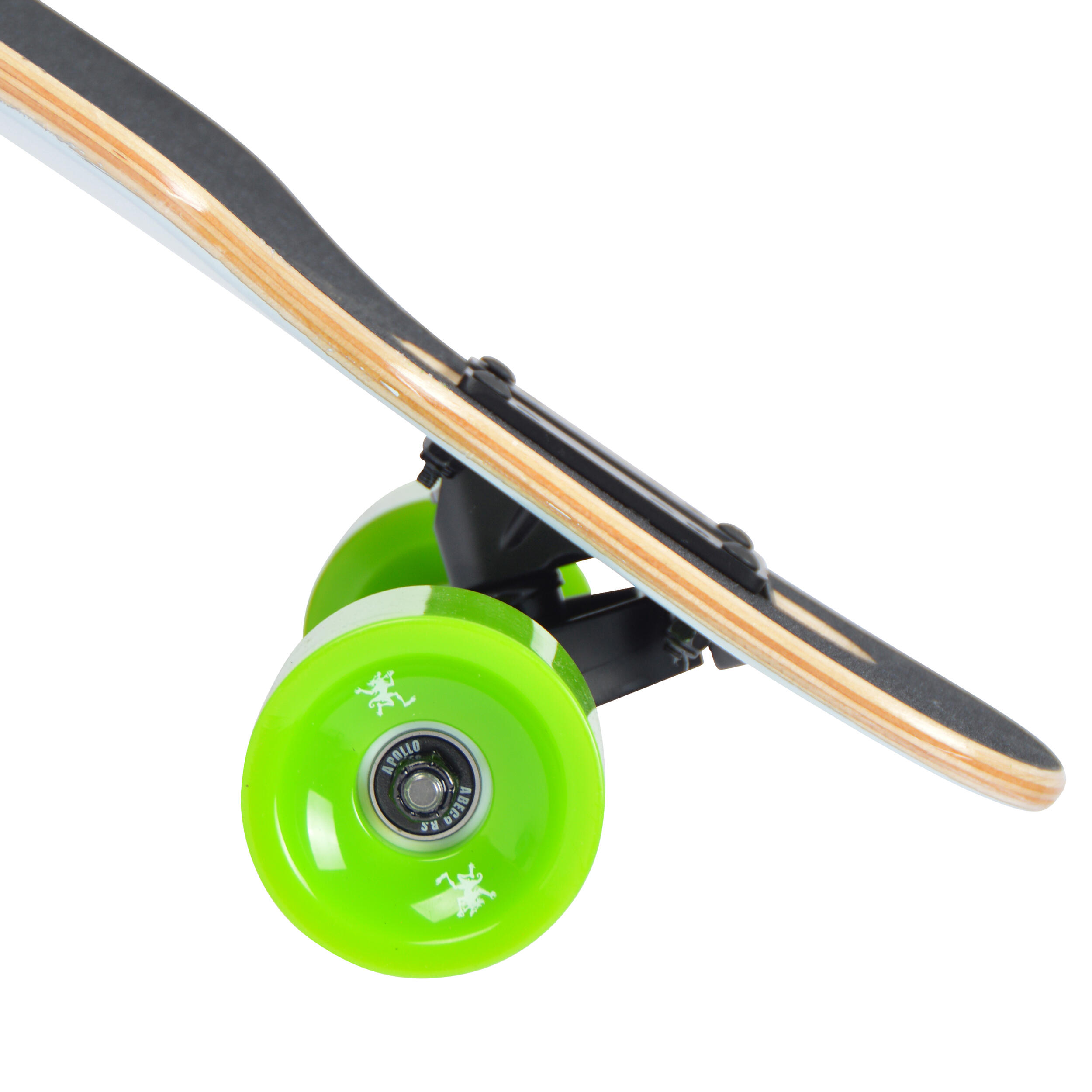 Longboard 36" Edición Especial, ABEC Alta Velocidad, Drop-Through Freeride 3/6