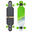 Longboard 36" Edición Especial, ABEC Alta Velocidad, Drop-Through Freeride