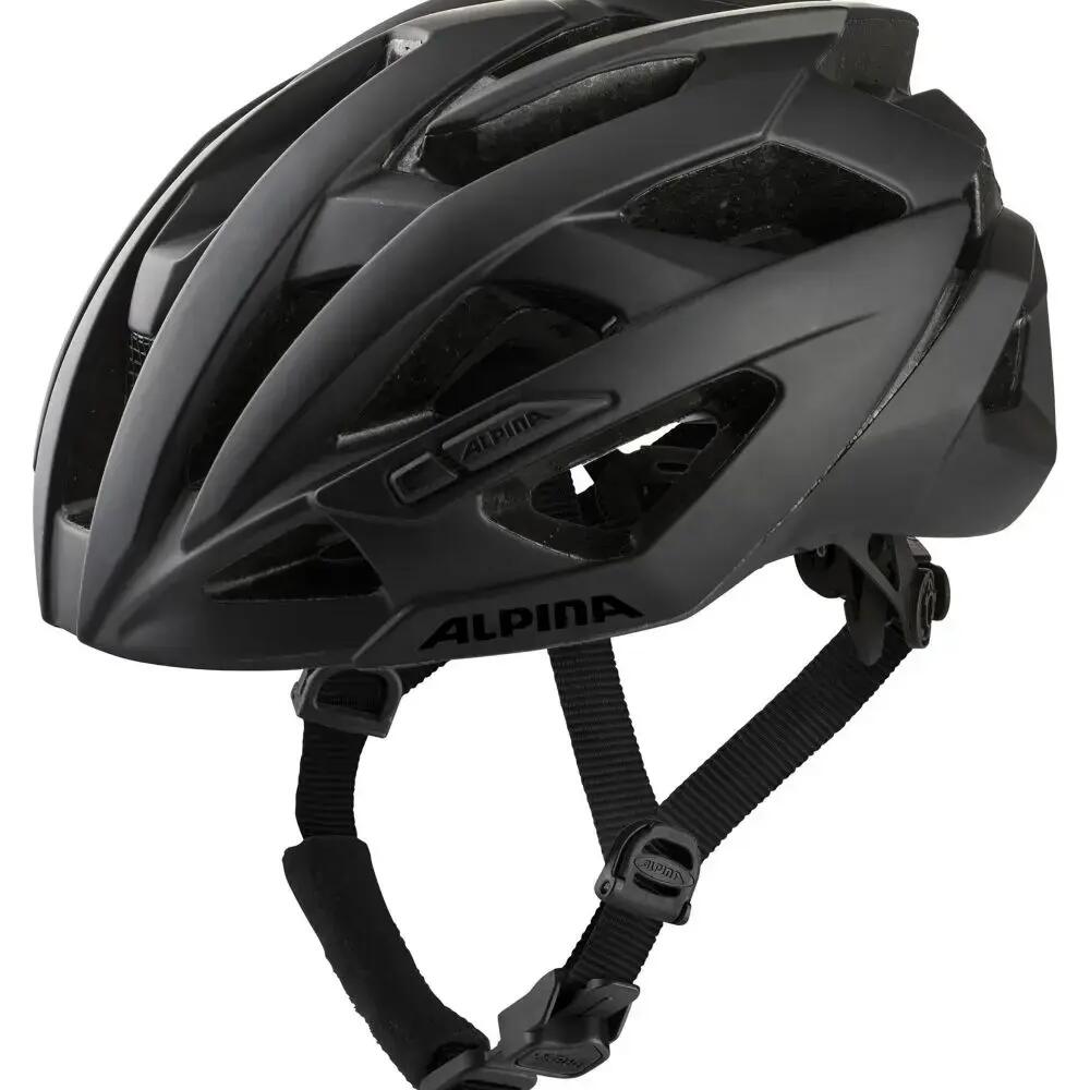 Olympic Sportswear Alpina Sports Race Helmet Valparola 51-56 Matte Black