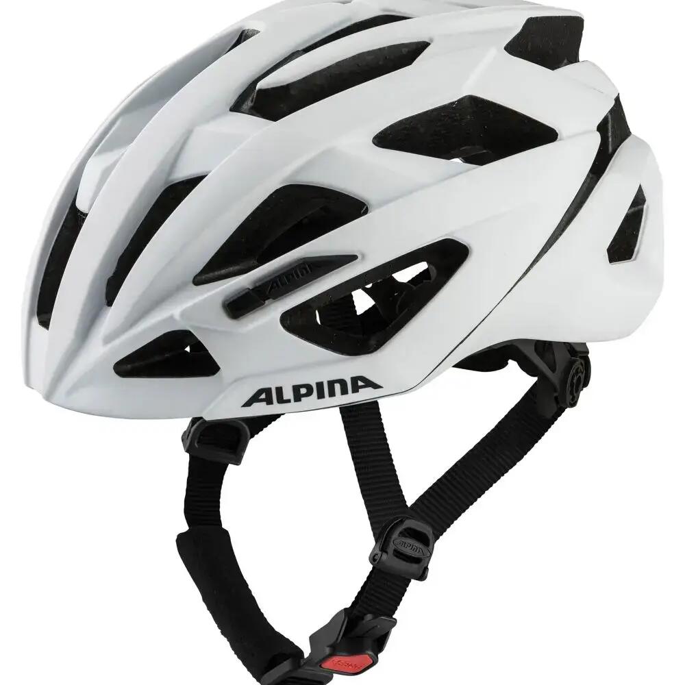 Olympic Sportswear Alpina Sports Race Helmet Valparola 51-56 Mat White