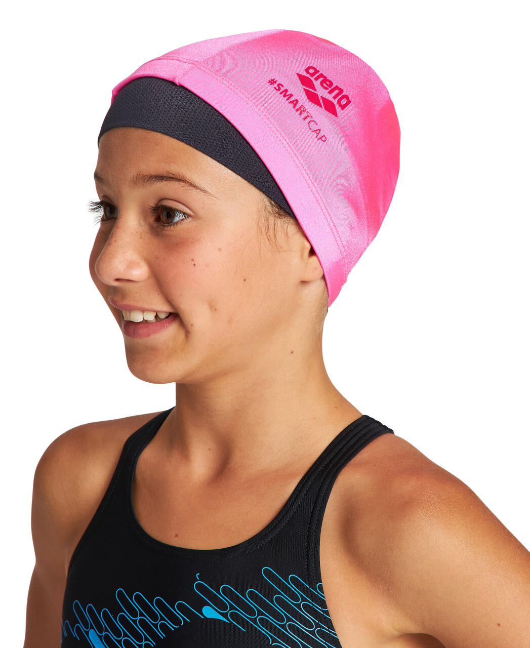 Czepek na basen dla dziewczynek Arena Smartcap Junior 2/7