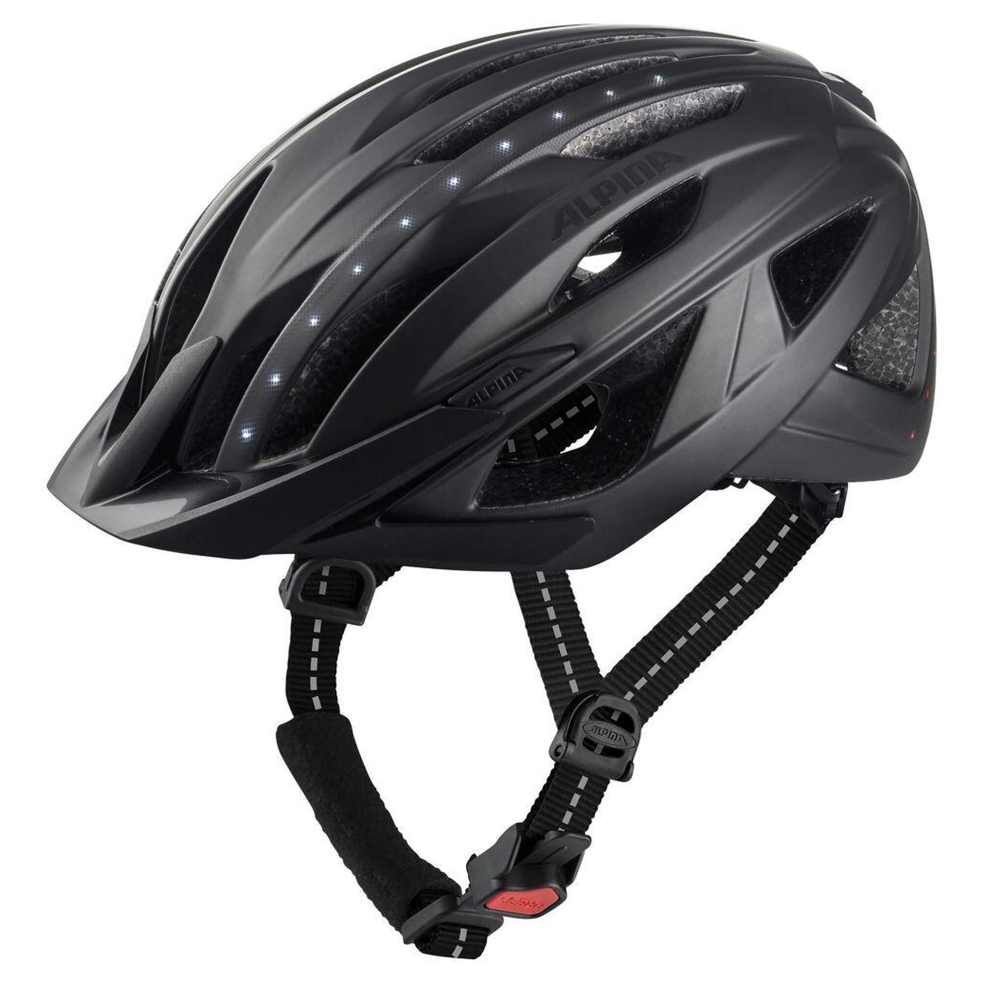 Alpina - Casque De Vélo Haga - Casque - Noir - 51- 56 Cm - Decathlon