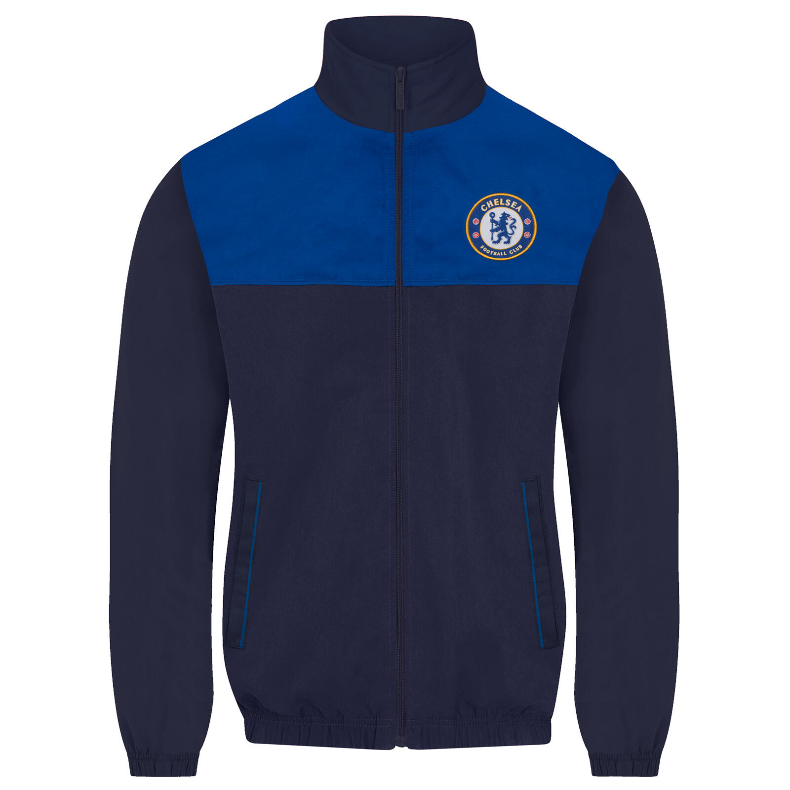 Chelsea FC Mens Tracksuit Jacket & Pants Set OFFICIAL Football Gift 2/7