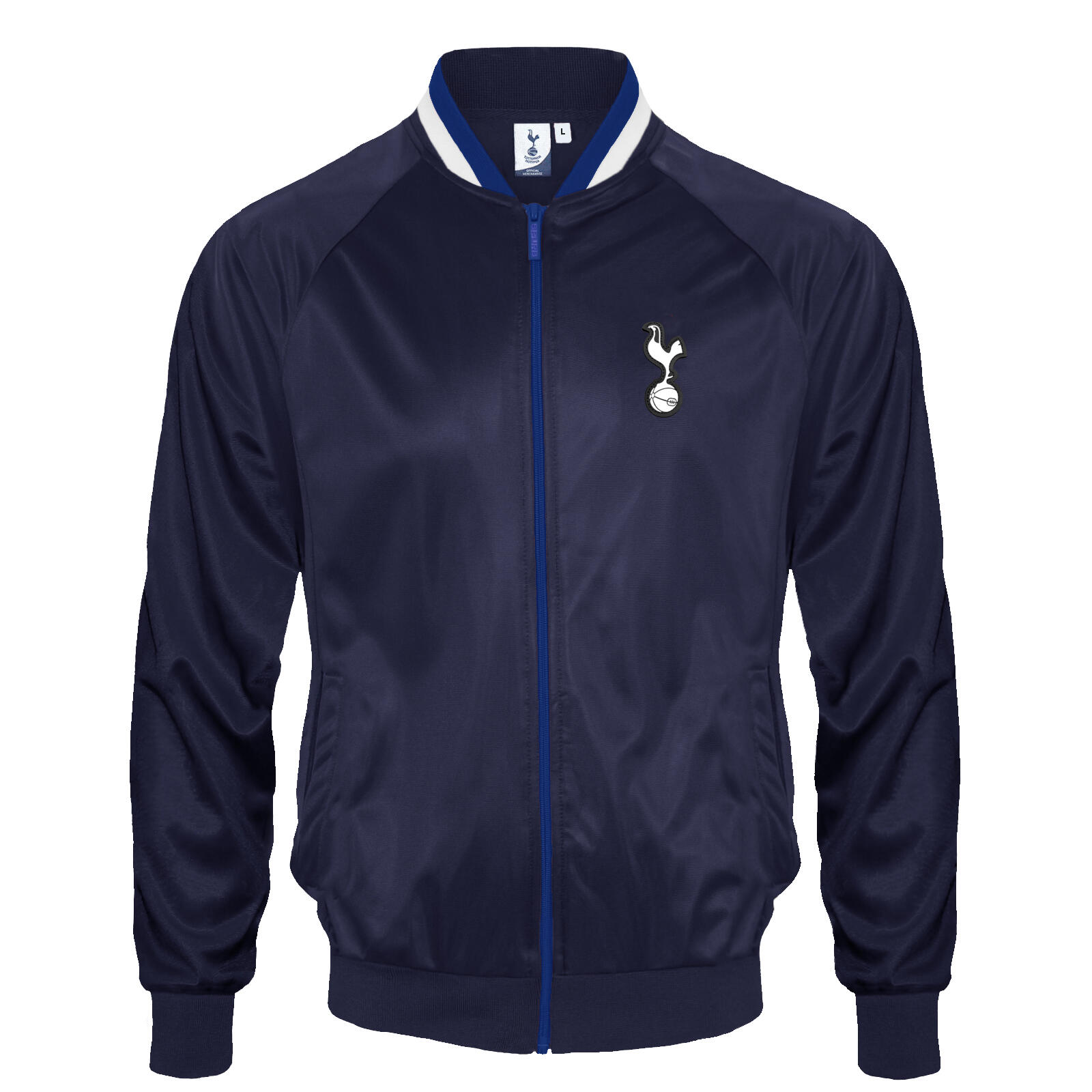 TOTTENHAM HOTSPUR Tottenham Hotspur Mens Jacket Track Top Retro OFFICIAL Football Gift