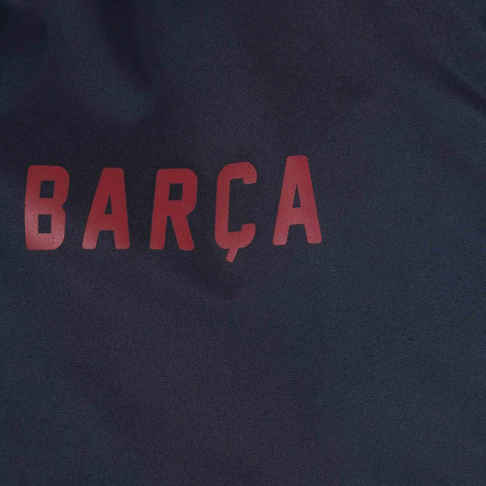 FC Barcelona Mens Jacket Shower Windbreaker OFFICIAL Football Gift 4/6