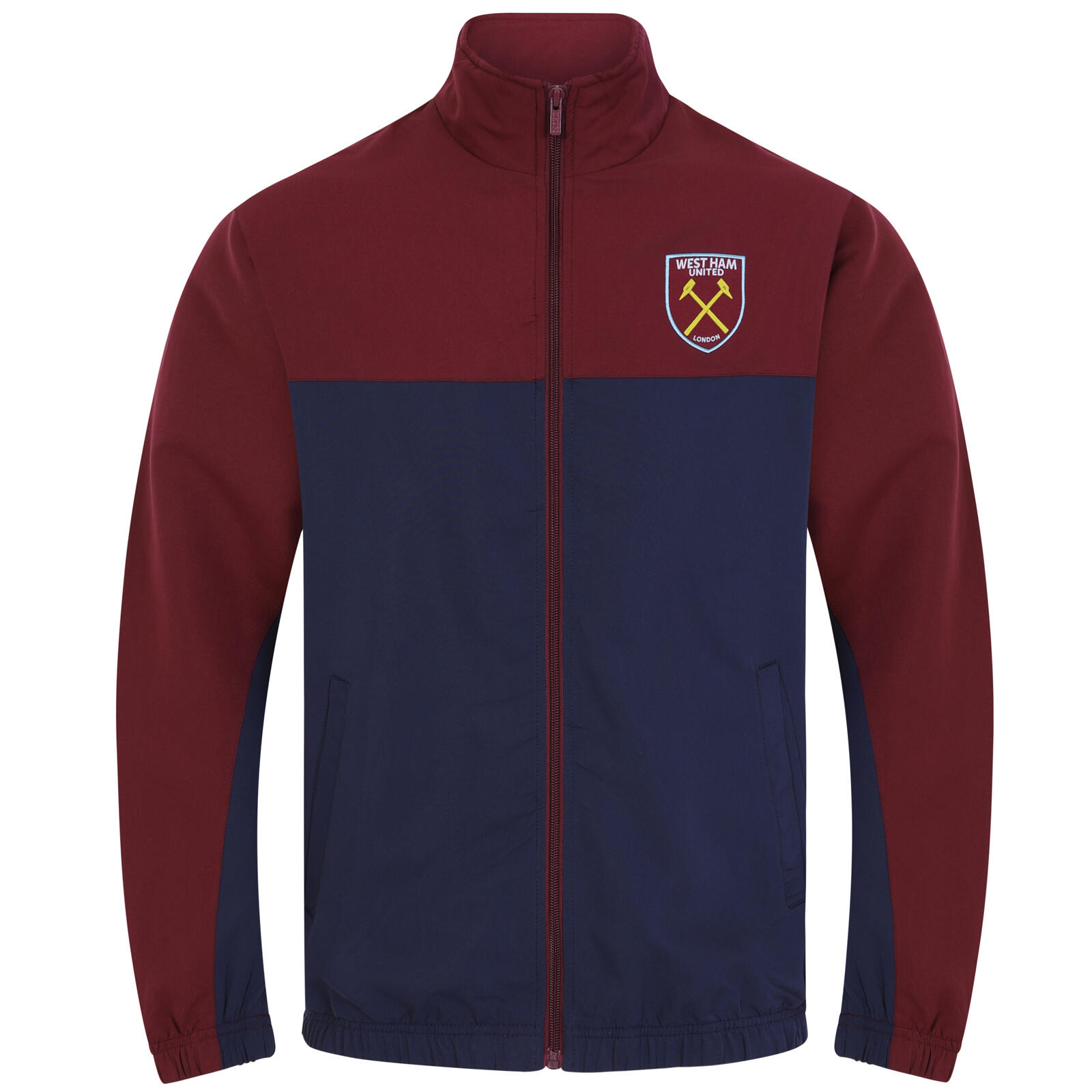 West Ham United Mens Tracksuit Jacket & Pants Set OFFICIAL Football Gift 2/7
