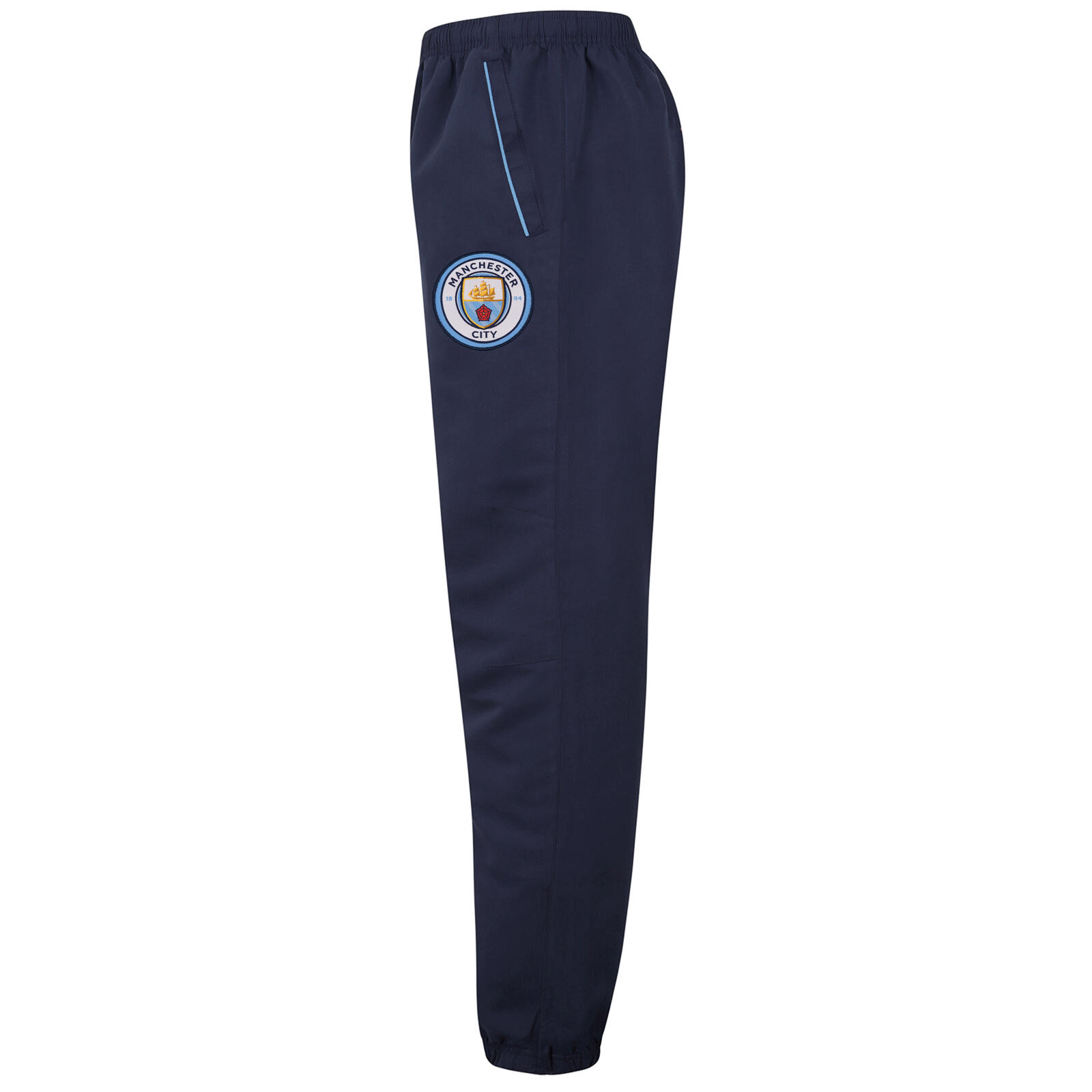 Manchester City Mens Tracksuit Jacket & Pants Set OFFICIAL Football Gift 3/7