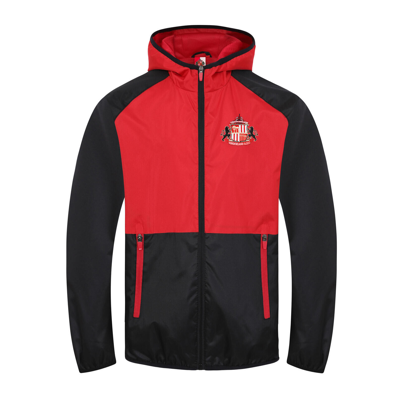 SUNDERLAND AFC Sunderland AFC Mens Jacket Shower Windbreaker OFFICIAL Football Gift