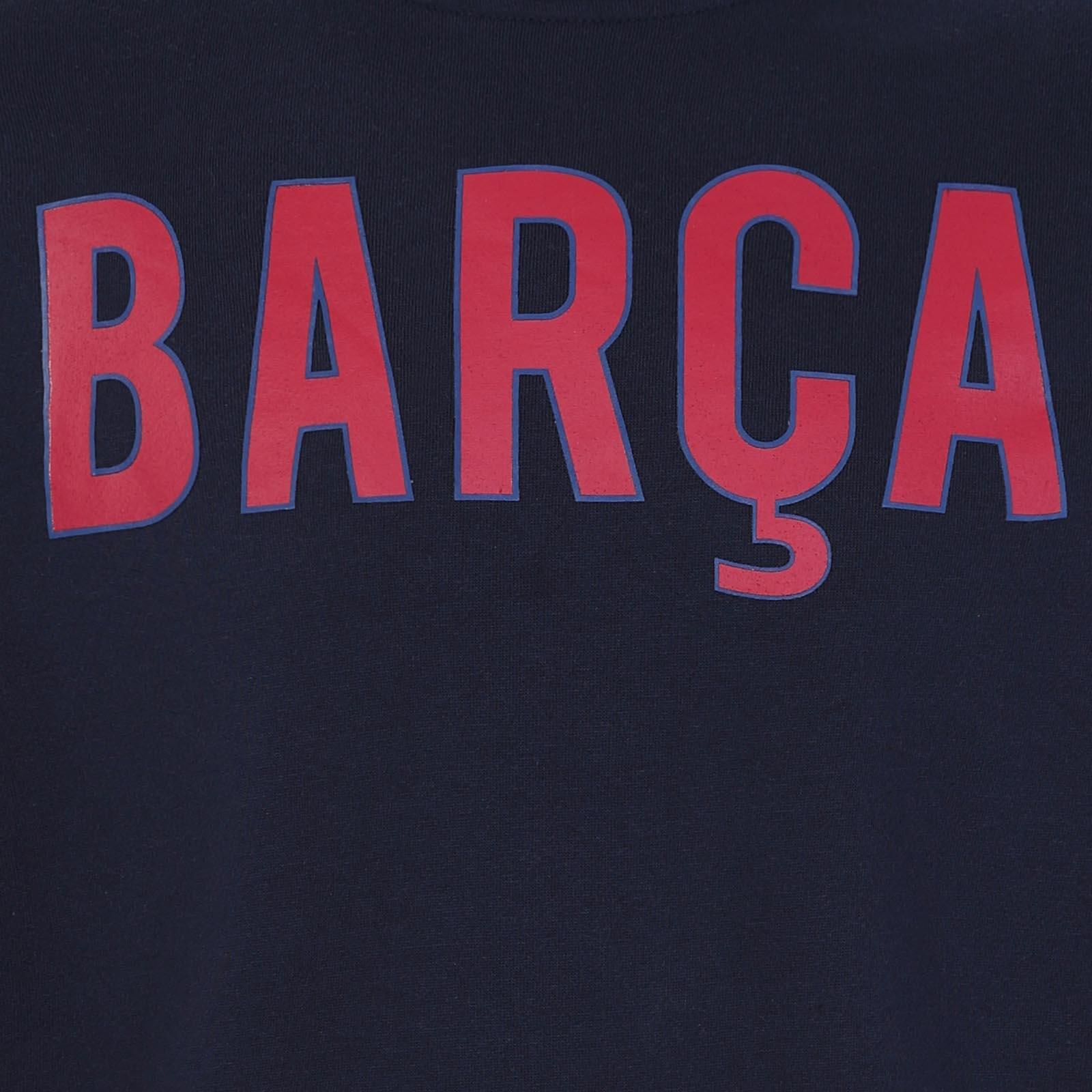 FC Barcelona Mens Sweatshirt Graphic Top OFFICIAL Football Gift 3/5