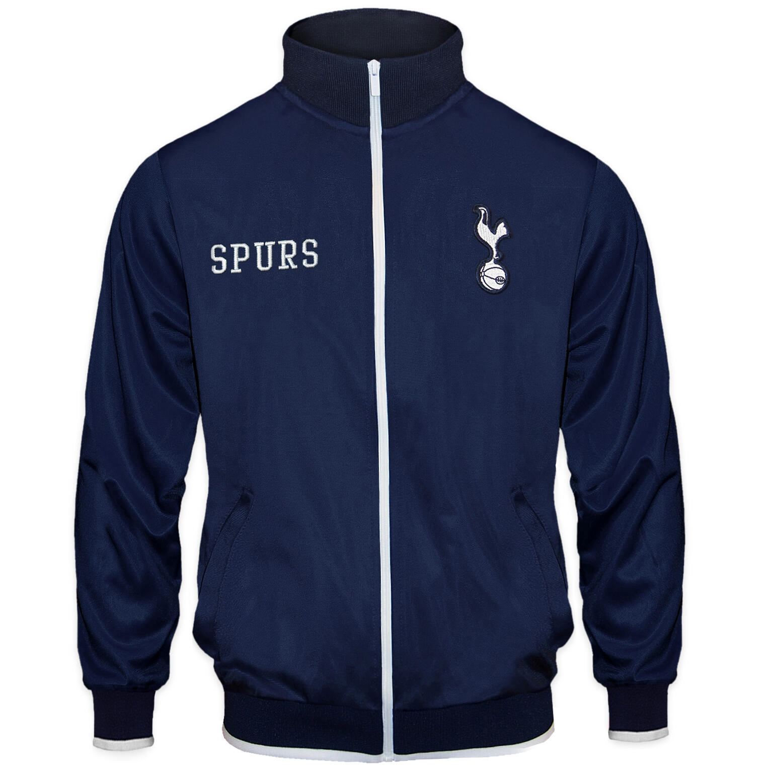 TOTTENHAM HOTSPUR Tottenham Hotspur Boys Jacket Track Top Retro OFFICIAL Football Gift