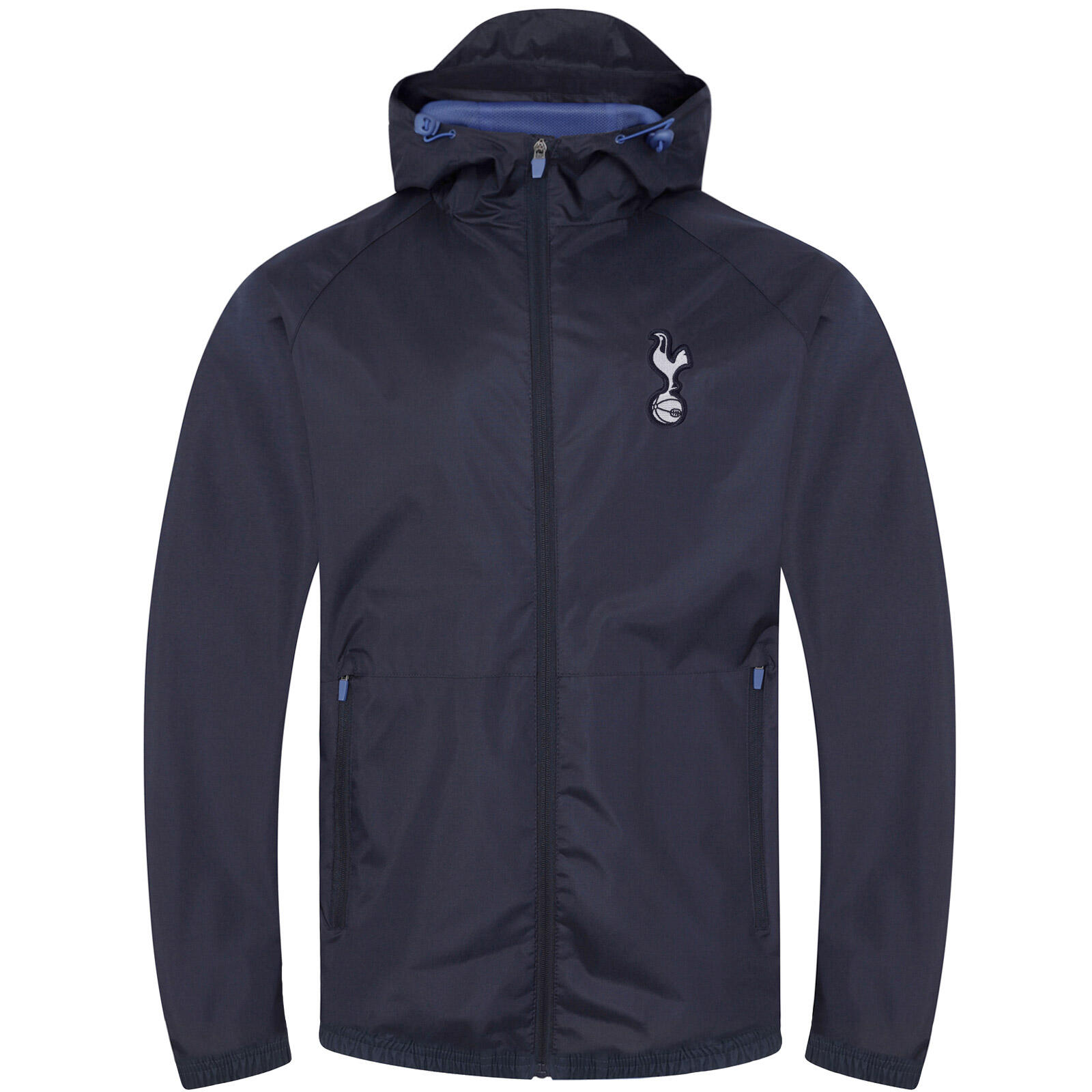 TOTTENHAM HOTSPUR Tottenham Hotspur Mens Jacket Shower Windbreaker OFFICIAL Football Gift