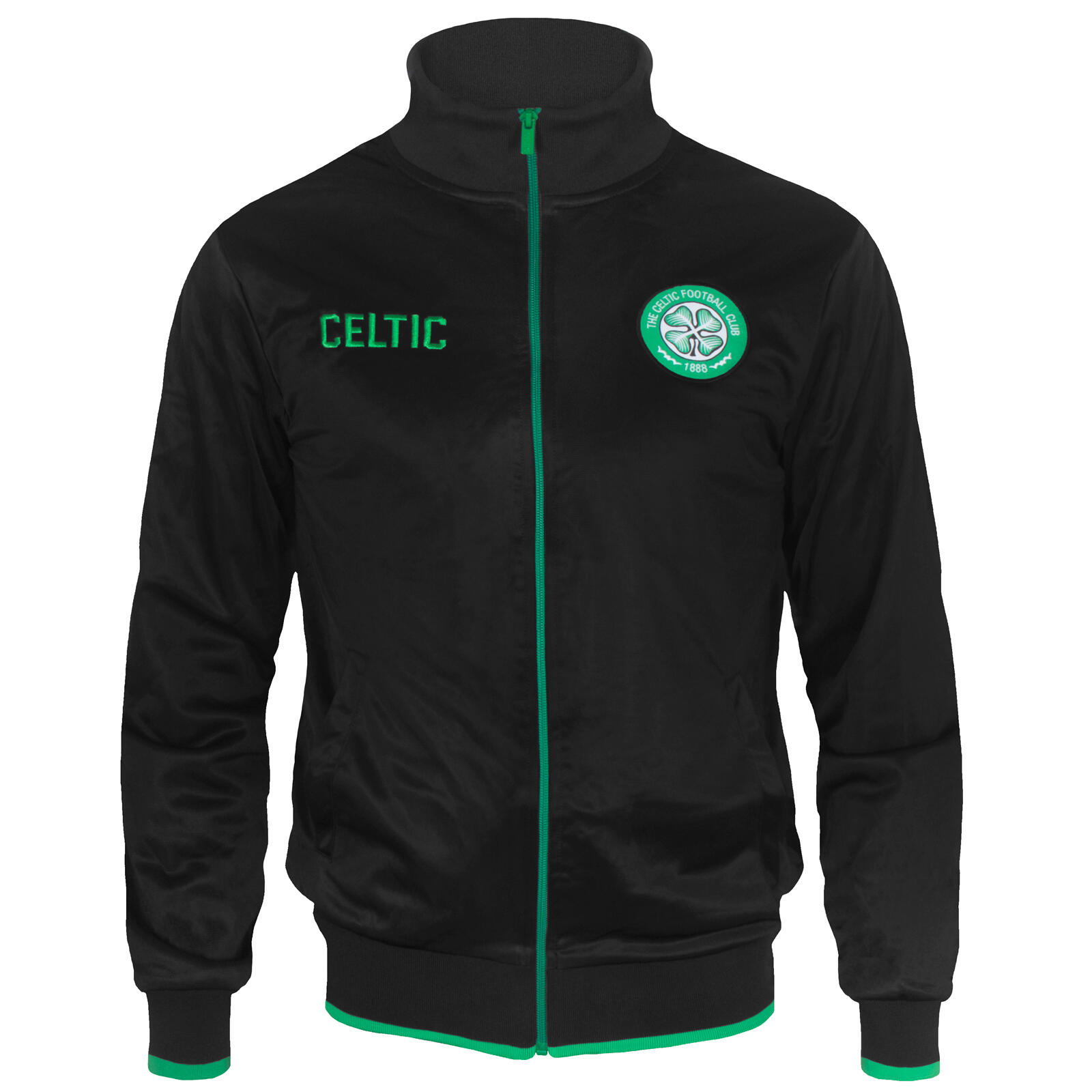 CELTIC FC Celtic FC Mens Jacket Track Top Retro OFFICIAL Football Gift