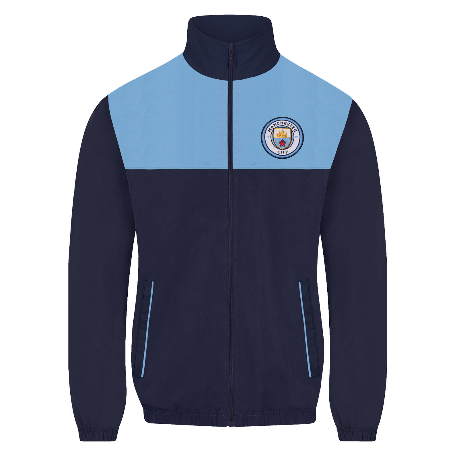 Manchester City Mens Tracksuit Jacket & Pants Set OFFICIAL Football Gift 2/7