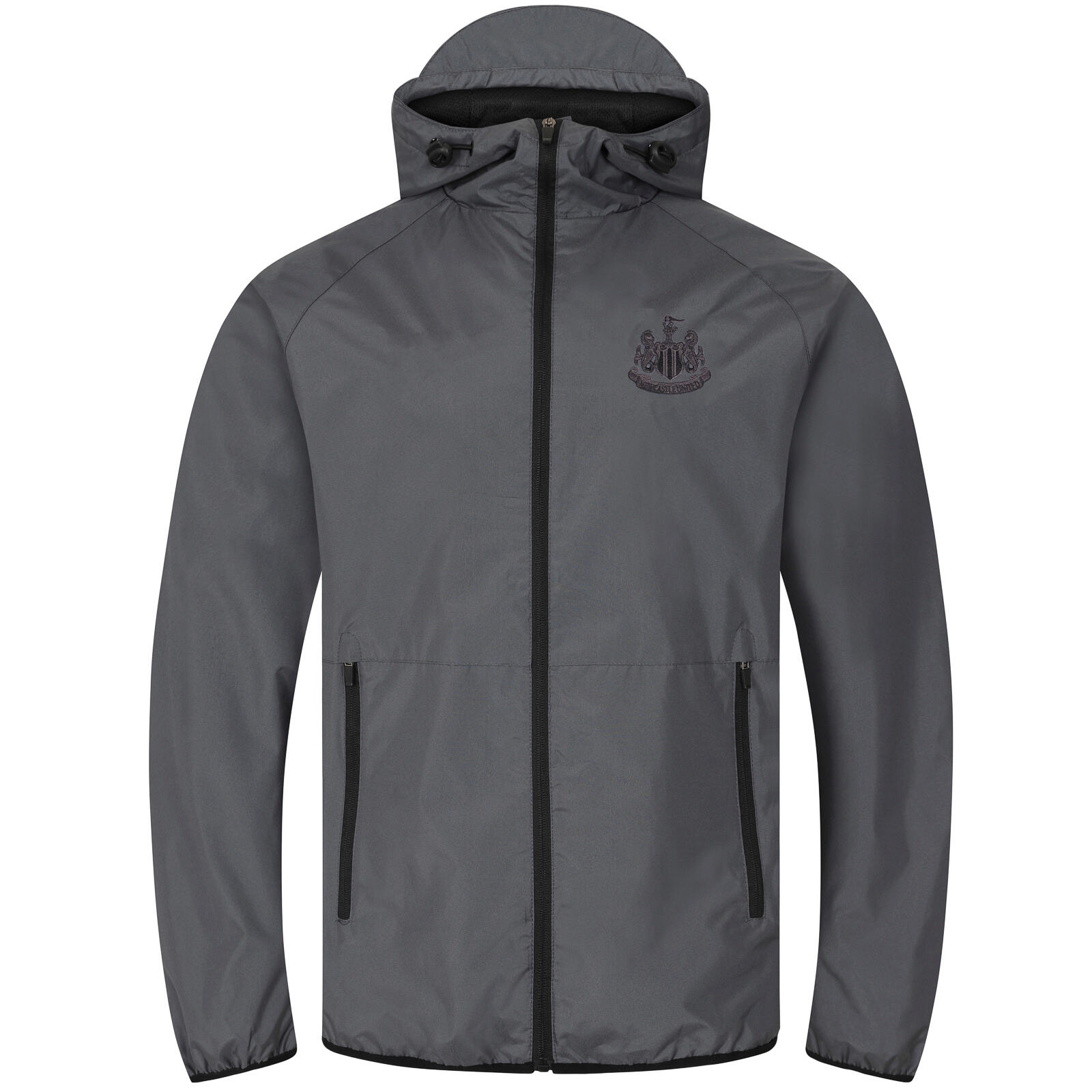 NEWCASTLE UNITED Newcastle United Mens Jacket Shower Windbreaker OFFICIAL Football Gift